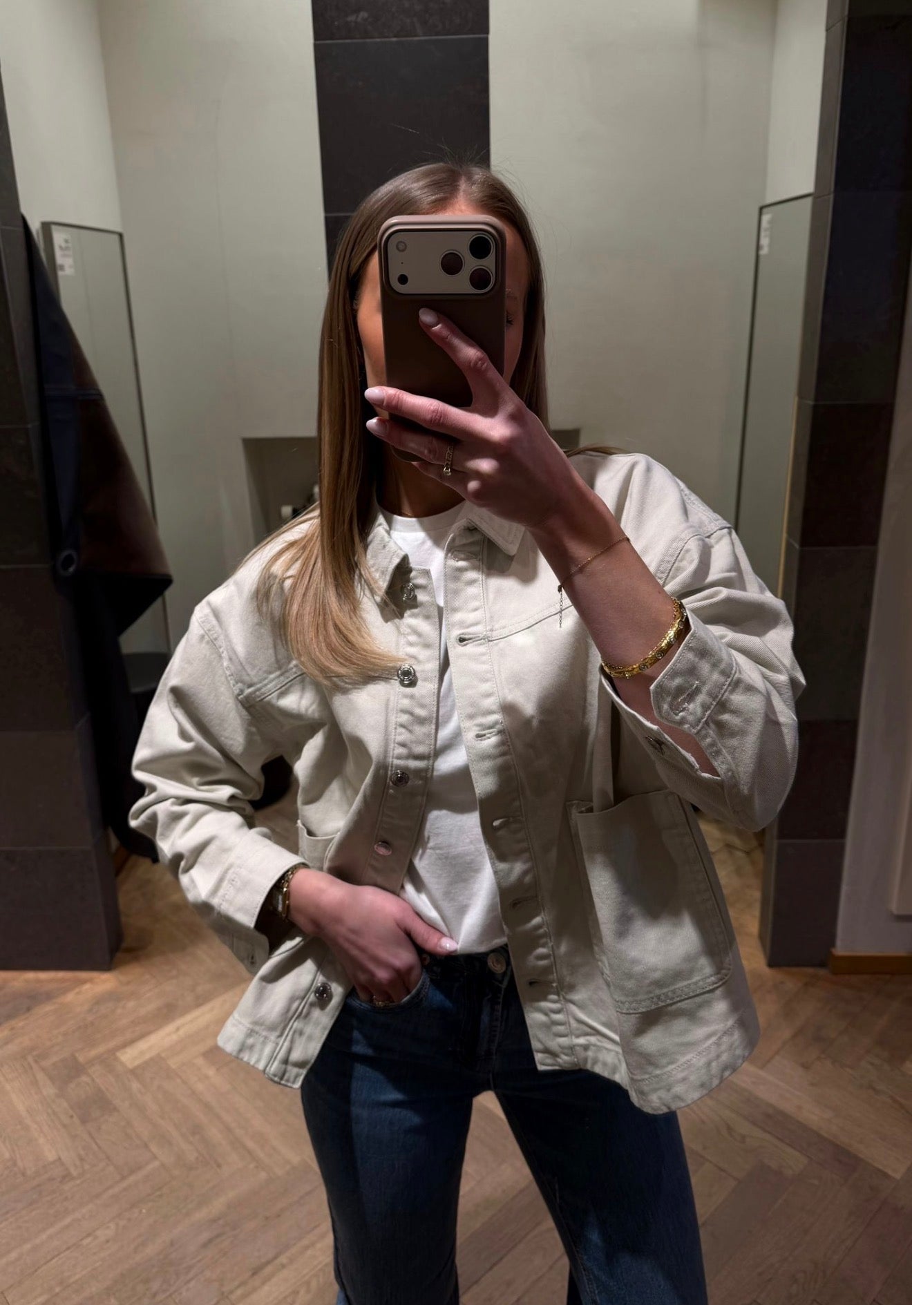 VMJAMIE Denim Jacket - Birch